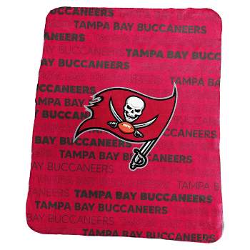 NFL Tampa Bay Buccaneers Classic Fleece Throw Blanket
