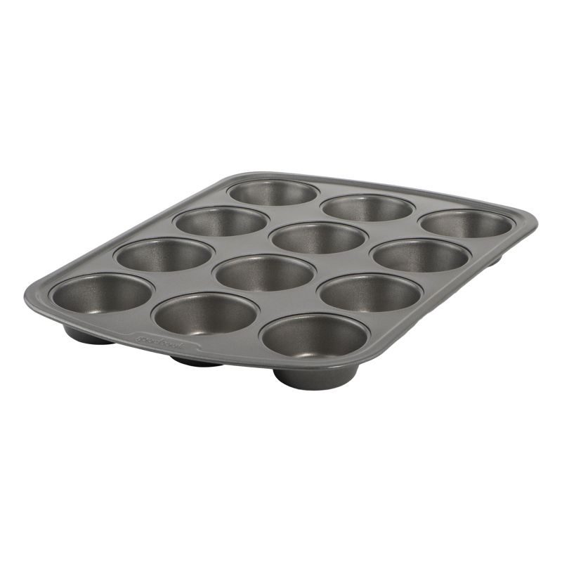 GoodCook Ready Nonstick 12 Cup Muffin Pan, 4 of 9