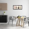 Stupell Industries Various Wine & Champagne Bottles Floating Frame Canvas Art, Black, 31" x 14" - 3 of 4