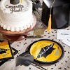 Creative Converting Graduate School Spirit Yellow Paper Plate and Napkin Kit 36ct - 2 of 4