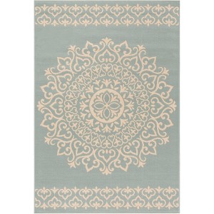 Beach House BHS183 Power Loomed Indoor/Outdoor Rugs - Safavieh - 1 of 4