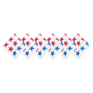 C&F Home Red White & Pow Napkin Set of 6 - 1 of 4