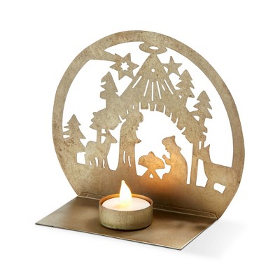 tag Nativity Tealight Holder
