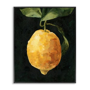 Stupell Industries Abstract Lemon on Vine Framed Giclee Art - 1 of 4