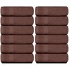 White Classic Luxury 100% Cotton Washcloths Set of 12 - 13x13" - 2 of 4