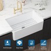 Farmhouse Sink 30/33/36-inch White Farmhouse Sink Farm Sink Farmhouse Kitchen Sink - 4 of 4