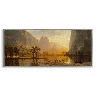 Stupell Industries Yosemite Valley Classic Painting, 24" x 10"