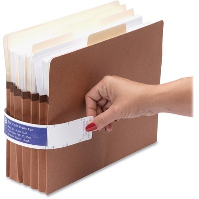 Smead Viewables Pocket Label Pulls 10 1/8 x 1 5/8 White 45/Pack 68001