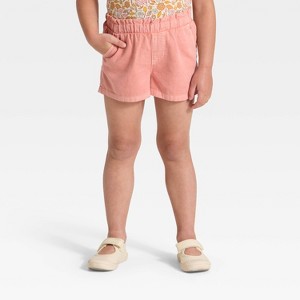 Toddler Girls' Woven Shorts - Cat & Jack™ - 1 of 3