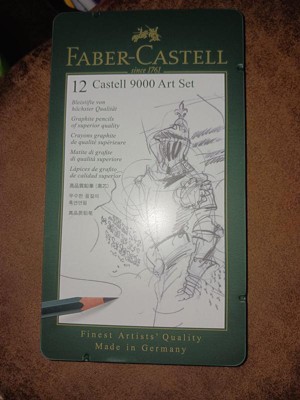 Faber Castell 9000 Graphite Sketch Pencils 8B 2H Art Set Of 12 - Office  Depot