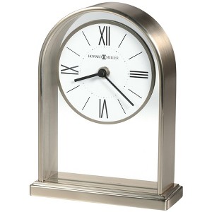 Howard Miller 645826 Jefferson Tabletop Clock Nickel - 1 of 4