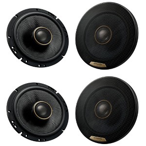Kenwood 2 Pairs of XR-1701 6 1/2 2-way Coaxial Speakers - 1 of 4