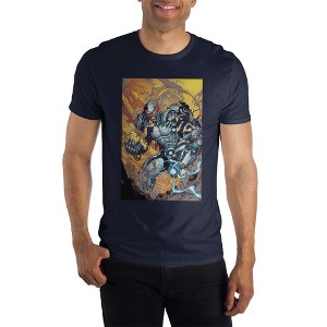 DC Comics Victor Stone Cyborg Men's Black Shirt T-Shirt - Justice League-X-Large - 1 of 2
