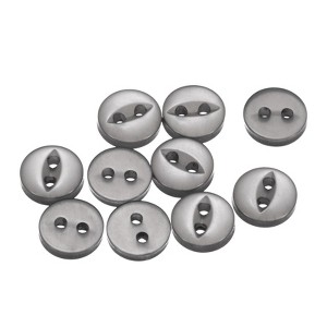 Unique Bargains Round Resin 2-Hole Fish Eye Craft Replacement Sewing Button 10 Pcs - 1 of 4