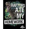 Boy's Jurassic World Raptors Ate My Homework T-Shirt - 2 of 4