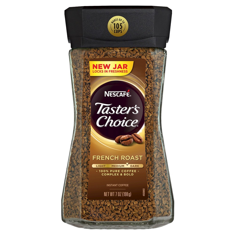 UPC 028000553609 product image for Nescafe Taster's Choice Instant Coffee, French Medium Roast - 7oz | upcitemdb.com