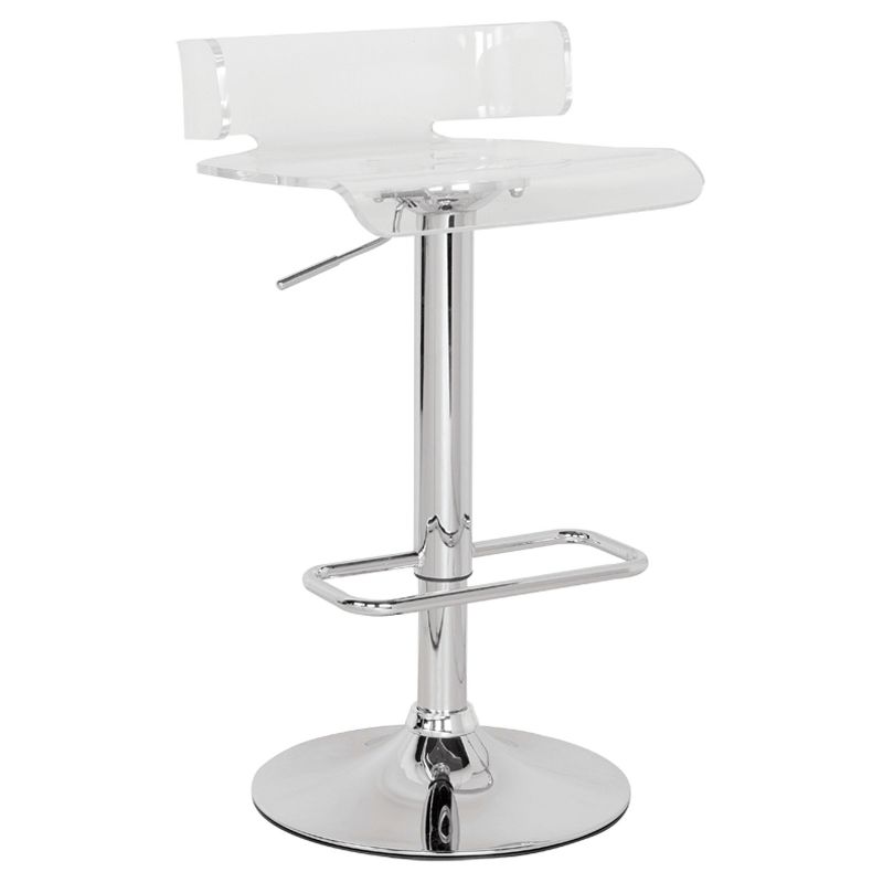 Counter and Barstools Chrome - Acme Furniture, 1 of 9
