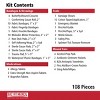 First Aid Only Pac-Kit Trailblazer 3 Outdoor First Aid Kit for Hiking Camping and Outdoor Travel 108pc - 3 of 4