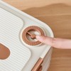4-layer Food Storage Container, Refrigerator Organizer Bin, Plastic Cookies Storage Box with Lid for Snack, Fruit, Vegetables - 4 of 4