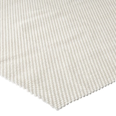 Premium Off-White PVC-Coated Non-Slip Rug Pad, 4'8" x 7'6"