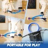 SYNCFUN Blue Ankle Skip Ball, Skip it Toy for Kids Indoor & Outdoor, Flashing Swing Ball Foldable Sports Toy, Birthday Gifts for Kids 3 4 5 + - 4 of 4