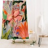 Summer Bouquet Shower Curtain - Deny Designs: 74 Inch Length, Microfiber, Machine Washable, Ring Top Hanging Style - image 2 of 2