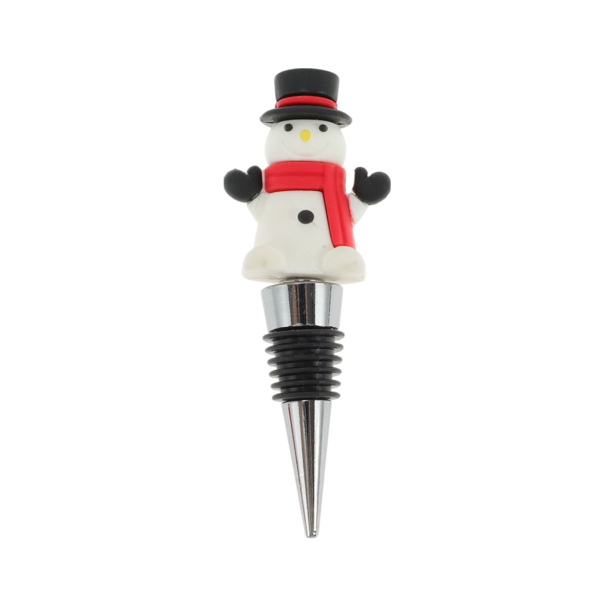 Unique Bargains Santa's Toy Sack Bottle Stopper Zinc Alloy ABS Silicone 1 Pc