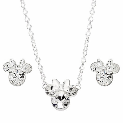 Disney necklace deals and earring set