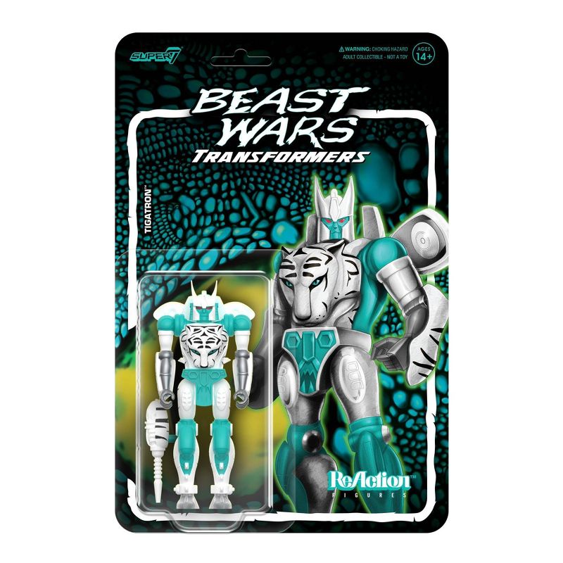 Transformers Beast Wars Tigatron ReAction Figure, 2 of 4