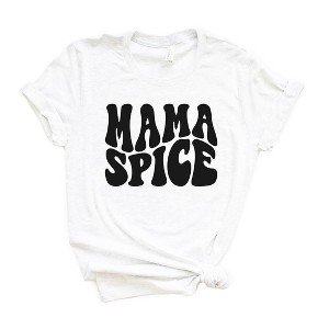 Simply Sage Market Women's Mama Spice Wavy Short Sleeve Graphic Tee - 1 of 2