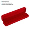 Unique Bargains Velvet Elegant Design Wedding Vintage Jewelry Storage Box - 4 of 4