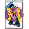 Trends International Marvel's Moon Girl & Devil Dinosaur - Moon Girl Framed Wall Poster Prints - 3 of 4
