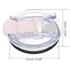 Unique Bargains Lightweight Tumbler Lid 1 Pc - 2 of 4