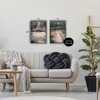 Stupell Industries Natural Paradise Garden Benches 2pc Floating Frame Art Set - 3 of 4