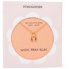Gold Plated Wishbone Pendant Necklace | ETHICGOODS - 2 of 4
