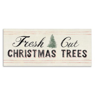 Stupell Industries Fresh Cut Christmas Trees Vintage, 24" x 10"