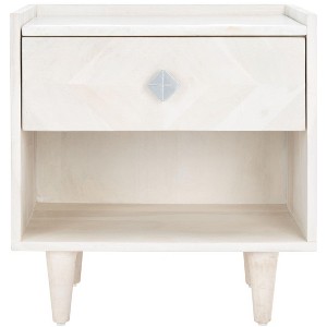 Tahseen Parquet Nightstand - NST9004 - Safavieh - 1 of 4