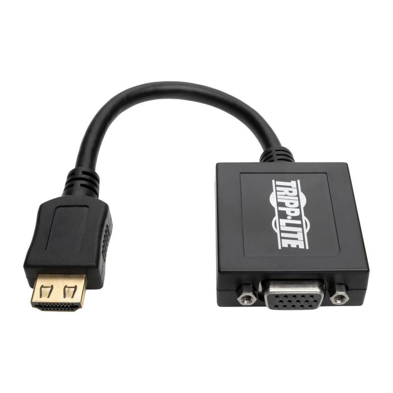 Tripp Lite HDMI® to VGA with Audio Converter Cable Adapter for Ultrabook™/Laptop/Desktop PC, 1 of 11