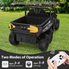 Jojoka 24V Ride On Dump Truck for Kids, 2-Seater 6-Wheel Electric Construction Vehicle with Remote Control, Dump Bed, Shovel, Music, Lights - 4 of 4