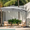 Hyleory 9x9 ft. Squire Cantilever Umbrella - 2 of 4