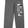 Beetlejuice Sandworms Logo Men's Graphite Heather Sleep Pajama Pants - 2 of 4