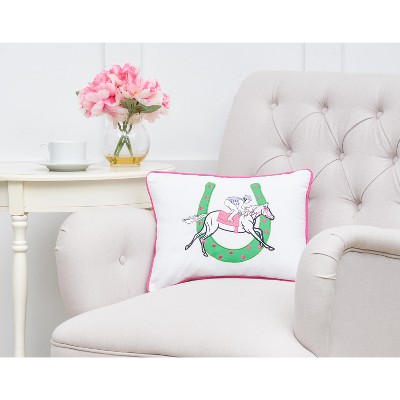 C&F Home Derby Horse Throw Pillow