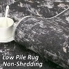 Washable Folding Shaggy Carpet, Non-Slip Stain Resistant Floor Mat, Living Room, Bedroom, Kitchen, Guest Room Entrance, Home Decoration - 4 of 4