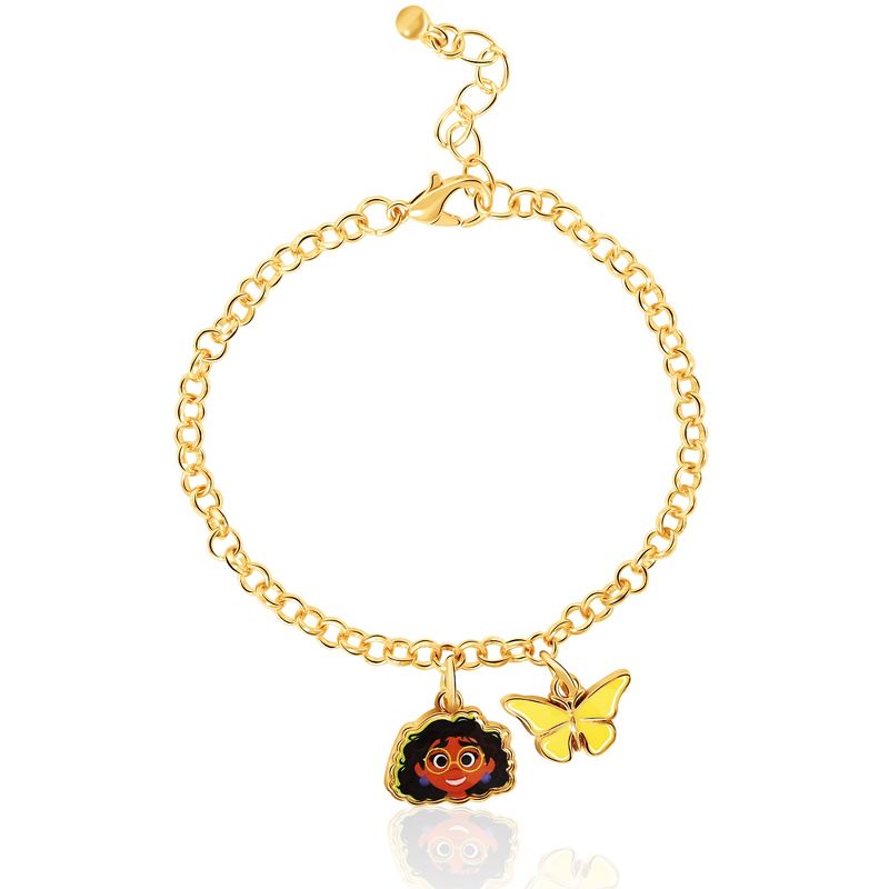 Disney Girls Encanto Mirabel Flower Charm and Beaded Bracelet - Set of 3, 3 of 6