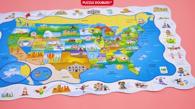 Dino Discovery 50-Piece Interactive Puzzle and Game