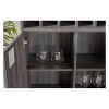 Roula Mid Century Wine and Bar Cabinet - Christopher Knight Home - 3 of 4