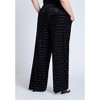 ELOQUII Heart Velvet Pant - 4 of 4