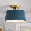 Dewdrop Farmhouse Semi Flush Mount Ceiling Light Fixture for Porch Hallway Passway - 4 of 4