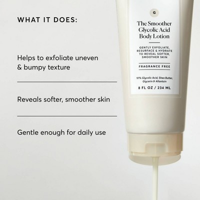 Naturium The Smoother Glycolic Acid Body Lotion - 8 fl oz
