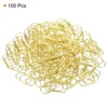 Unique Bargains Heart-Shaped Cute Decorative Fun Clips Bookmarks Paper Clip 100 Pcs - 3 of 4